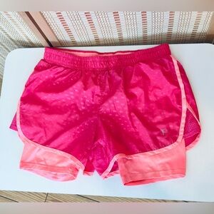Danskin Hot Pink athletic bike jogging shorts